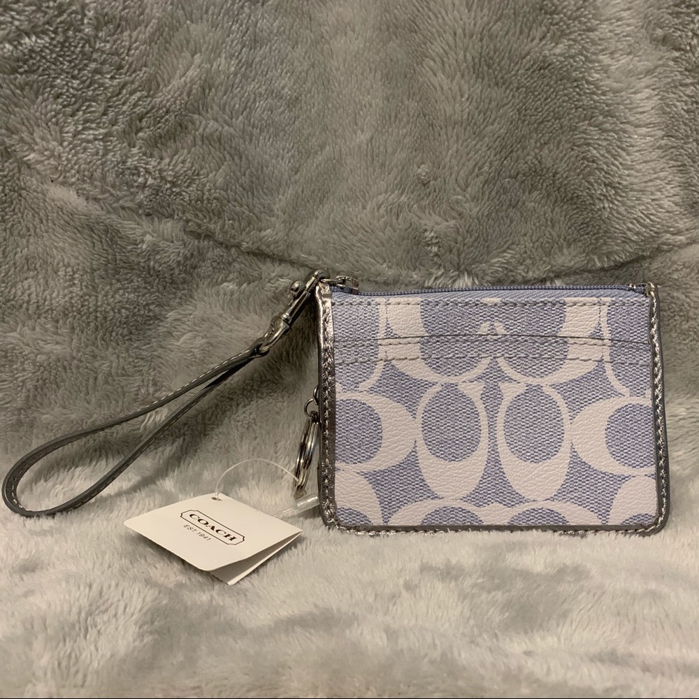 Blue Coach wallet